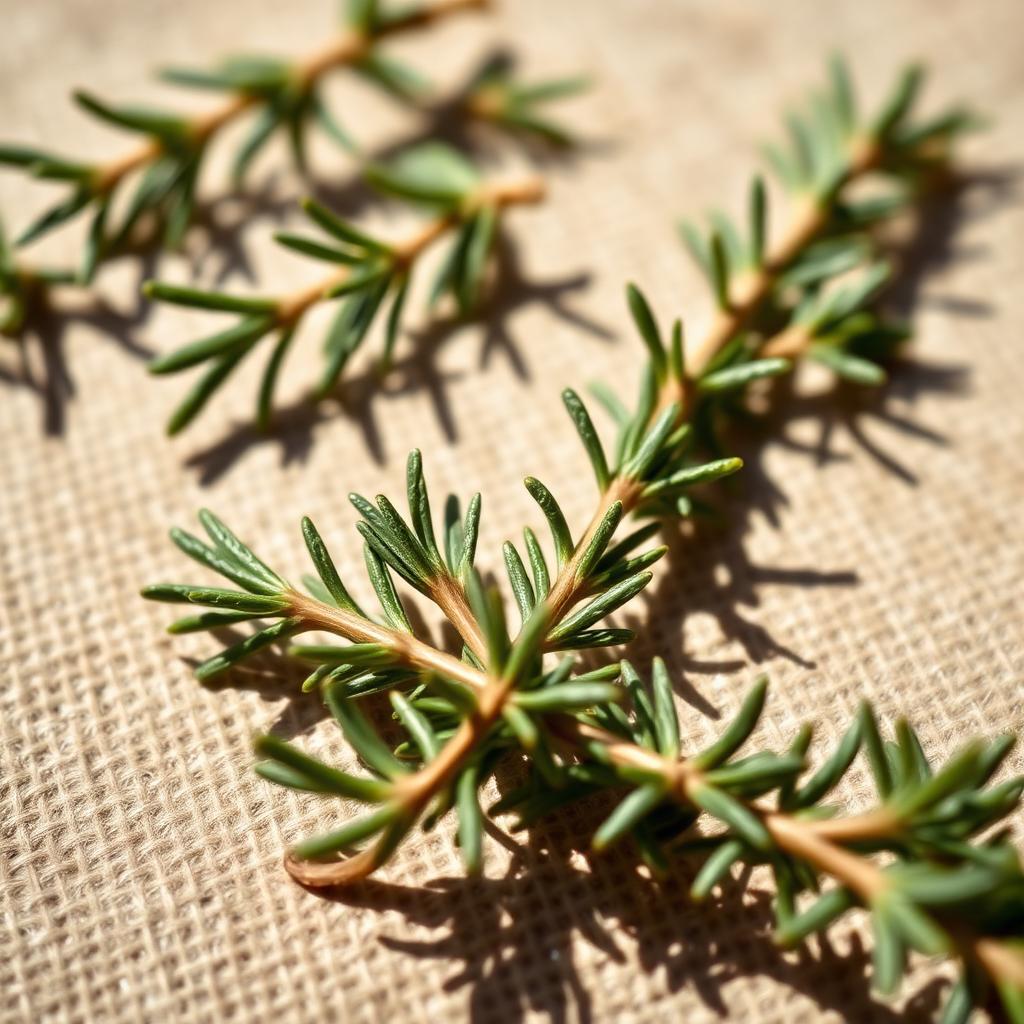 Ramitas de romero fresco, aceite botánico para estimular el cuero cabelludo y fortalecer el cabello