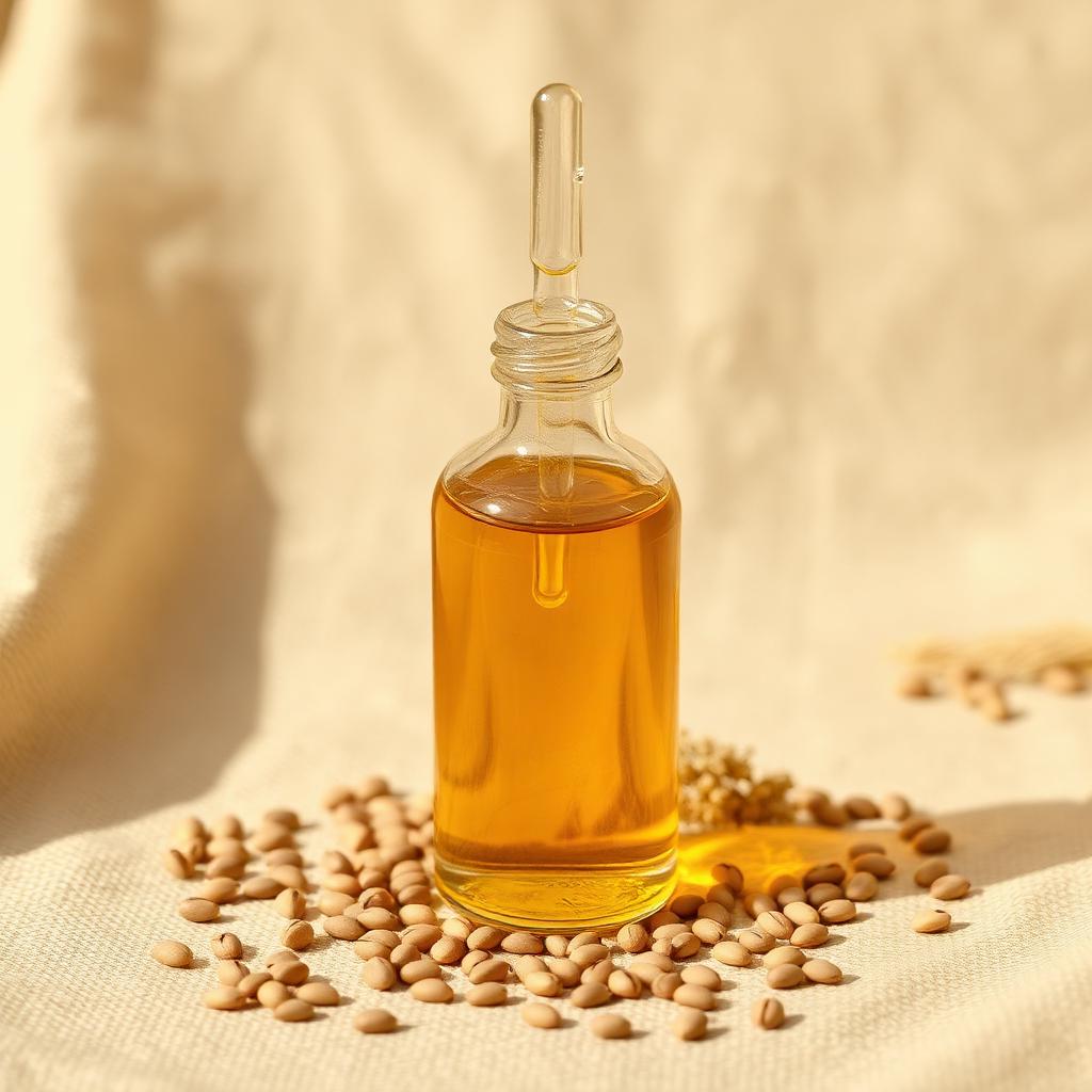Aceite dorado de jojoba, éster ligero no comedogénico similar al sebo humano
